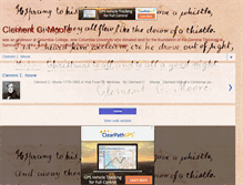 Tablet Screenshot of clementcmoore.com